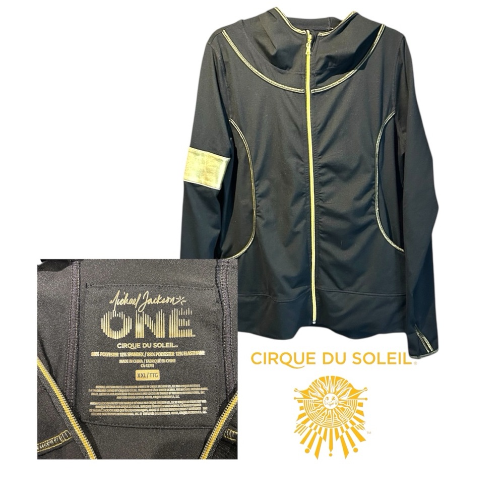Rare Michael Jackson MJ ONE Women's Hoodie from Cirque Du Soleil